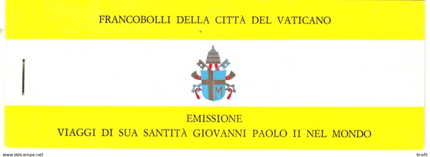 1982 Vaticano, Libretto Nr.1 Usato Il 08.03.1982 - Libretti
