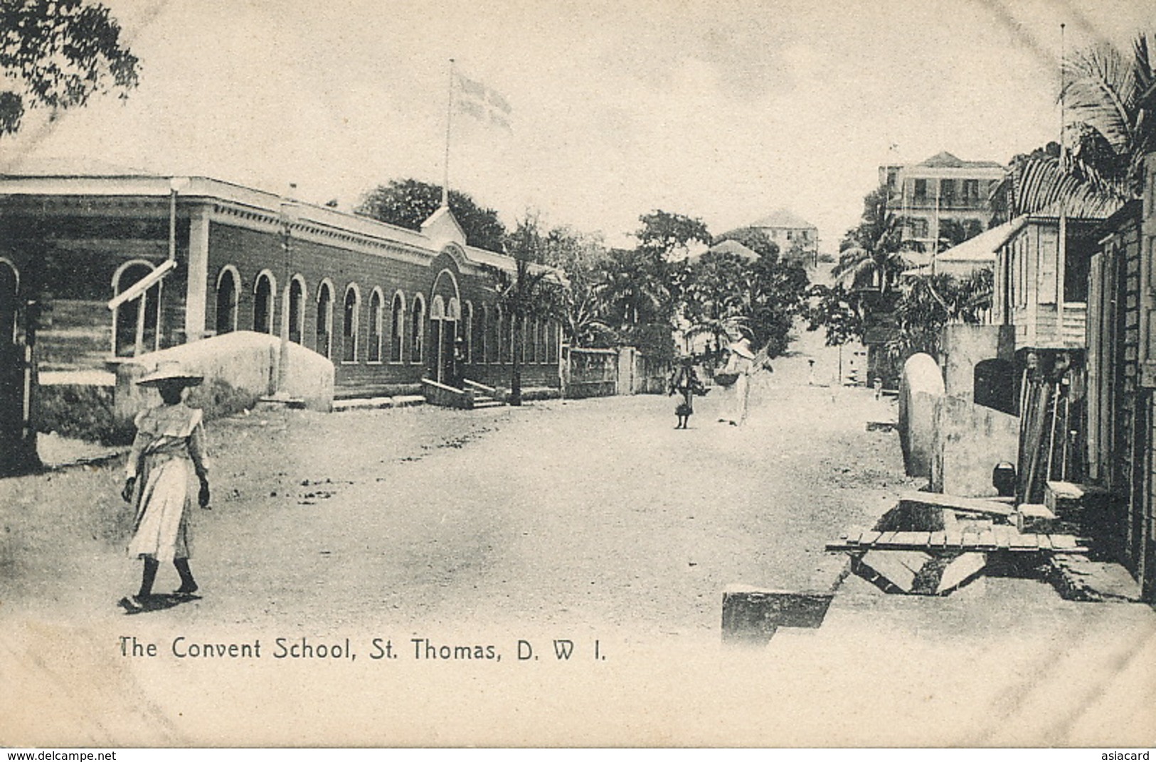 Danish West Indies St Thomas The Convent School  Edit Lightbourn's - Jungferninseln, Amerik.