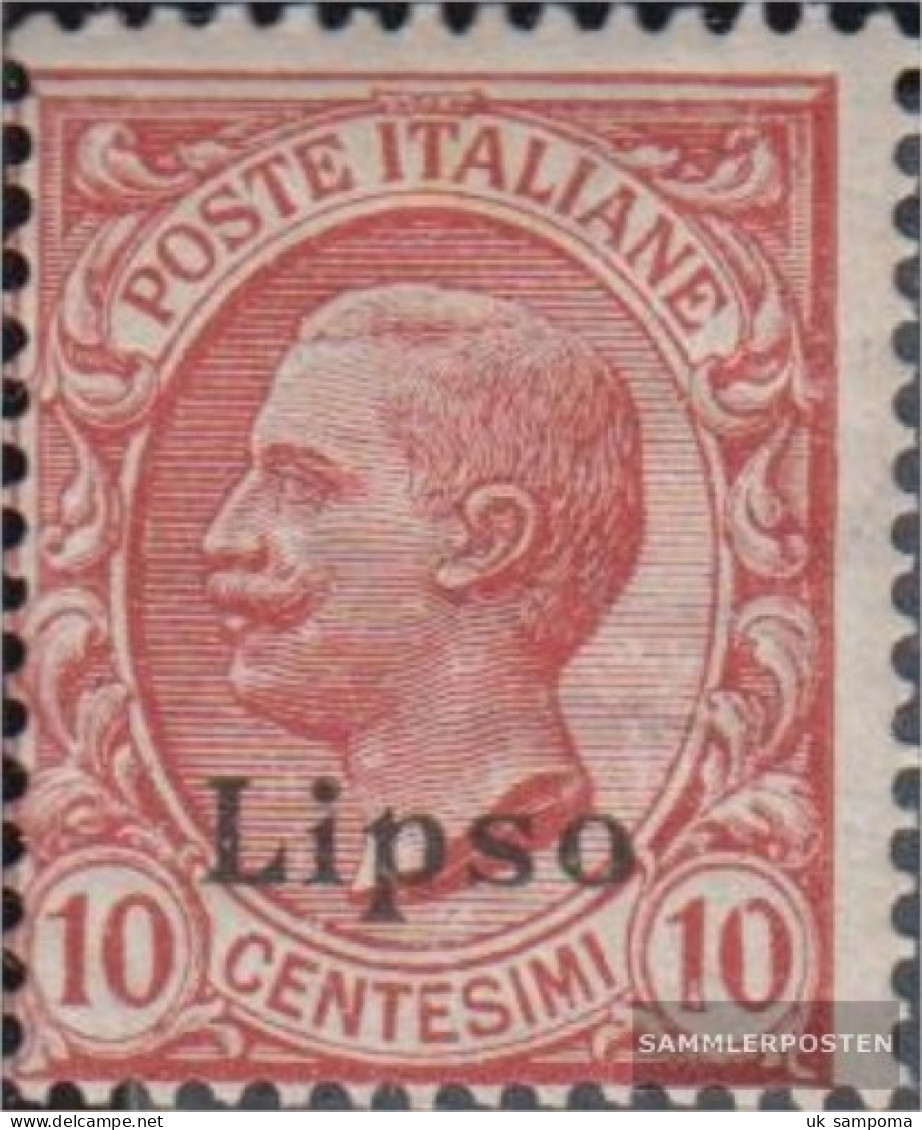 Ägäische Islands 5VI Unmounted Mint / Never Hinged 1912 Print Edition Lipso - Aegean (Lipso)