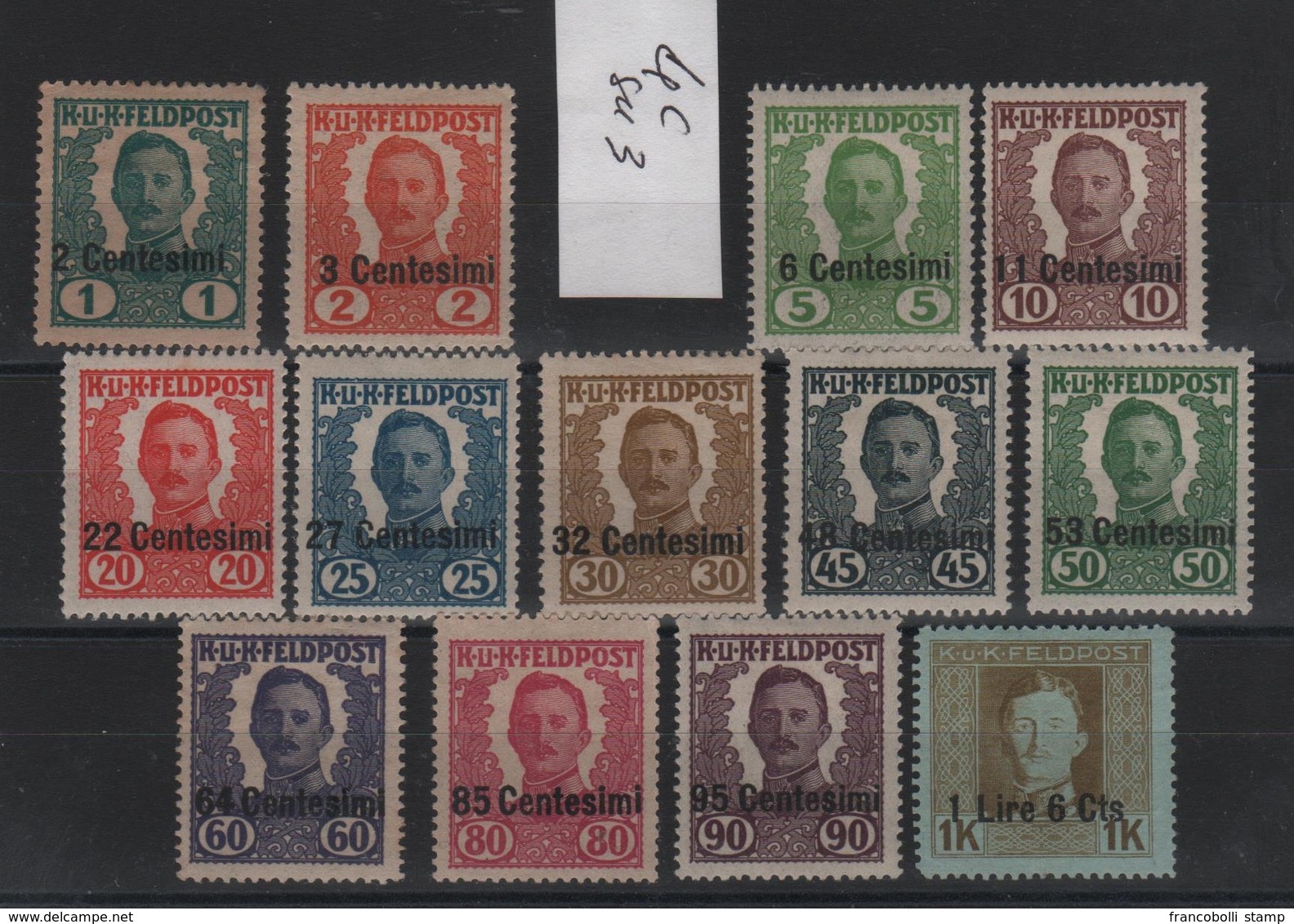 Austria Occupazione Non Emessi 1918 Serie  MLH - Other & Unclassified