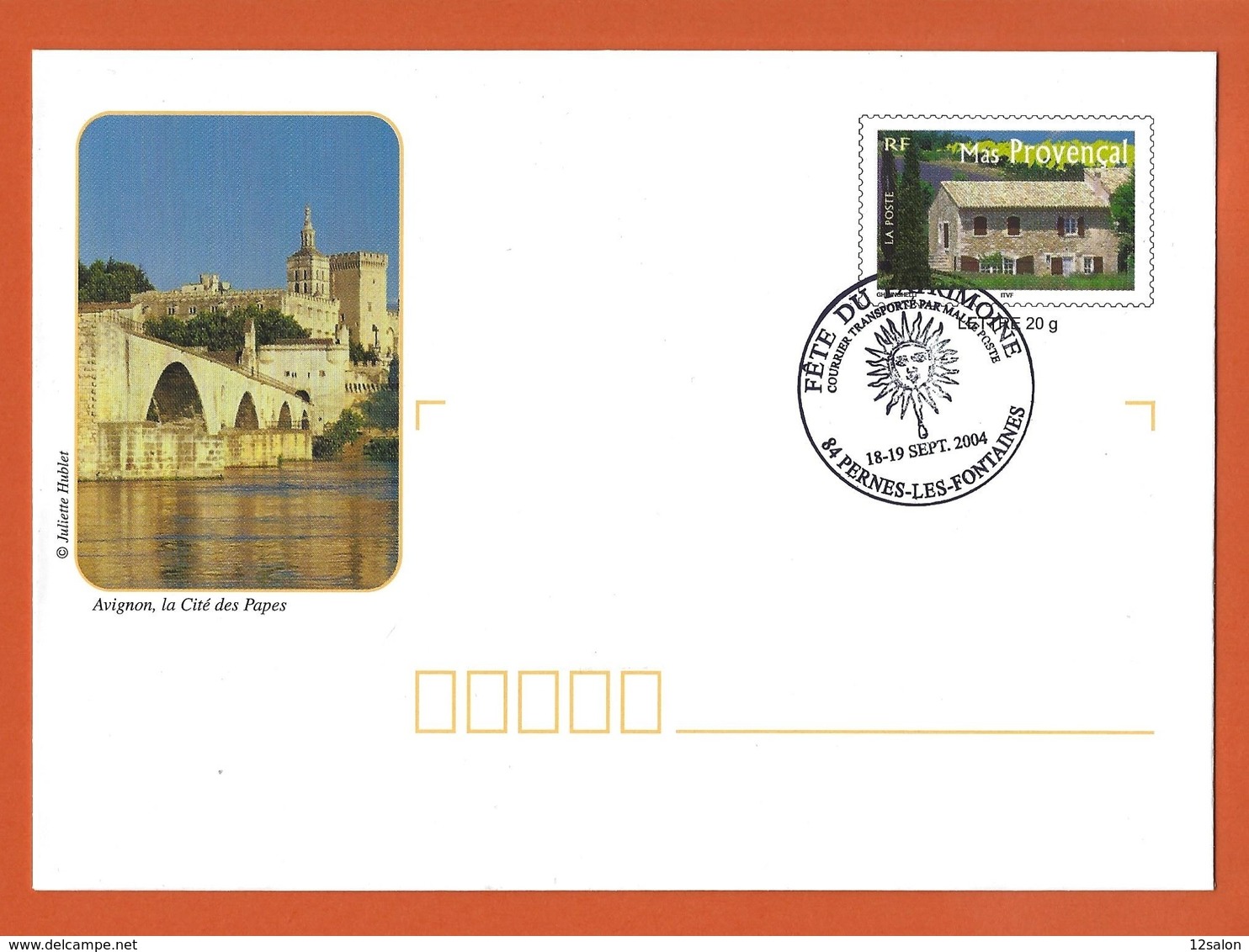 ENTIERS POSTAUX PRET A POSTER  TYPE MAS PROVENCAL THEME AVIGNON CITE DES PAPES PONT - PAP: Sonstige (1995-...)