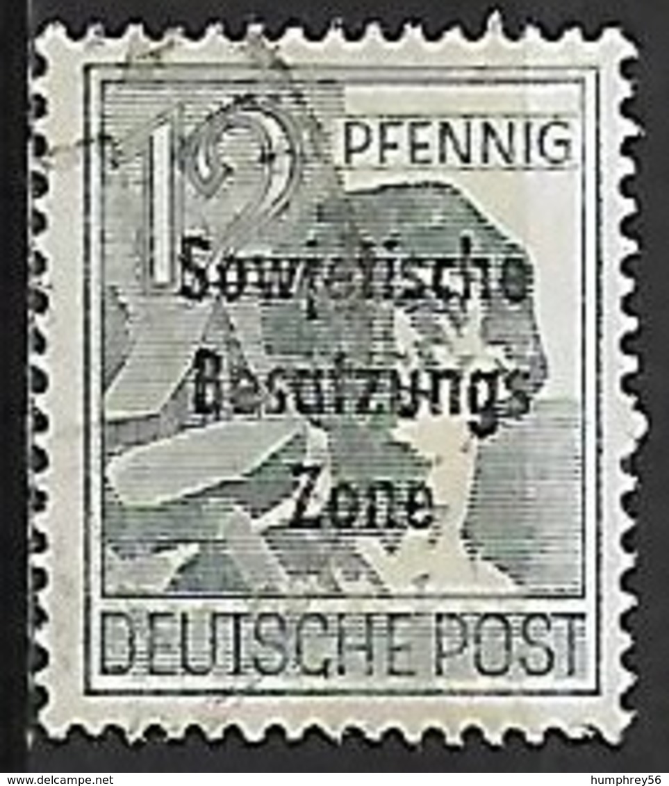 1948 - DEUTSCHLAND [Allied Occupation - Soviet Zone - General Issues] - Michel 186 [Worker] - Gebraucht