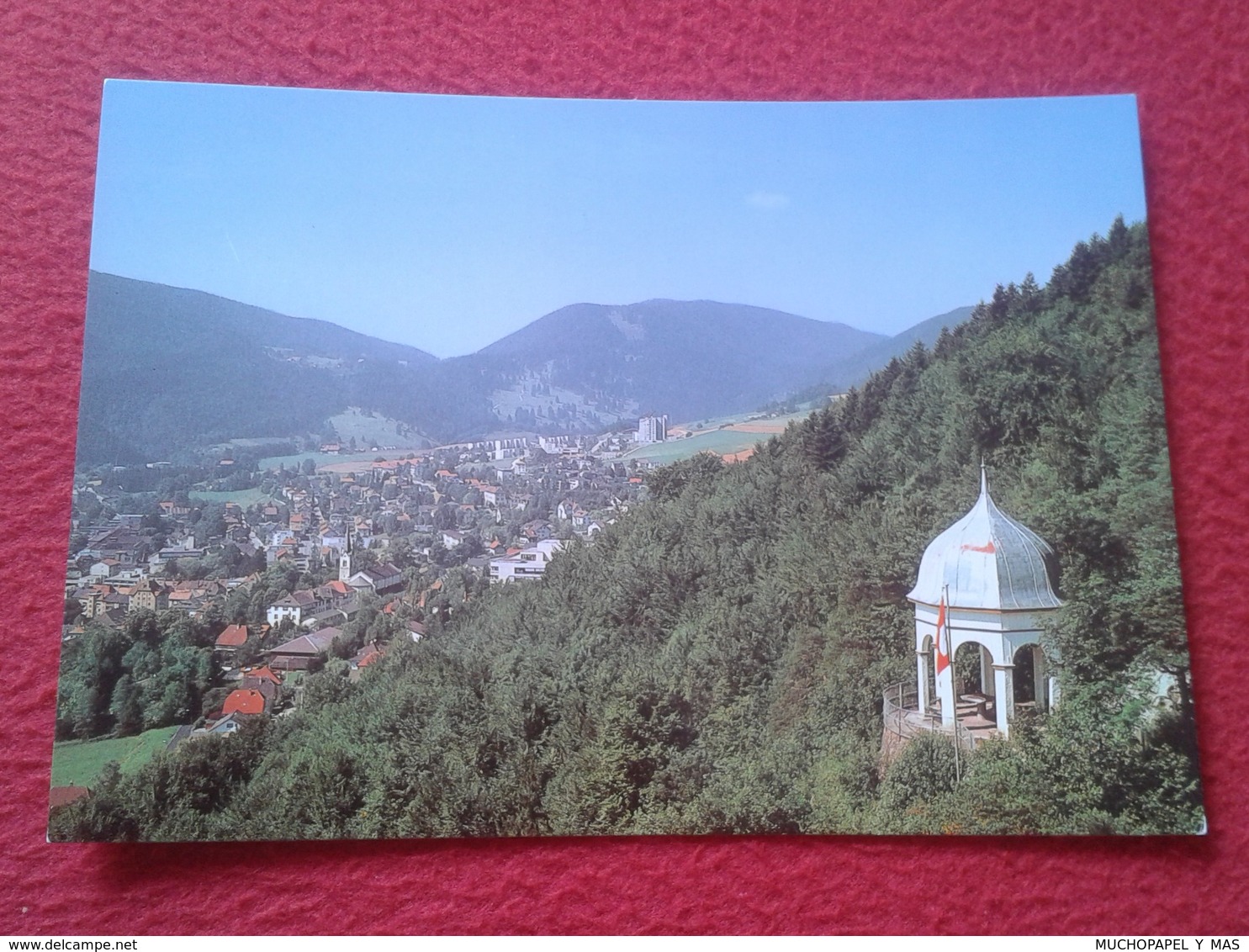 POSTAL KARTE POST CARD CARTE POSTALE SCHWEIZ SUIZA SUISSE SWITZERLAND MOUTIER VISTA VIEW...VER FOTO Y DESCRIPCIÓN. - Moutier