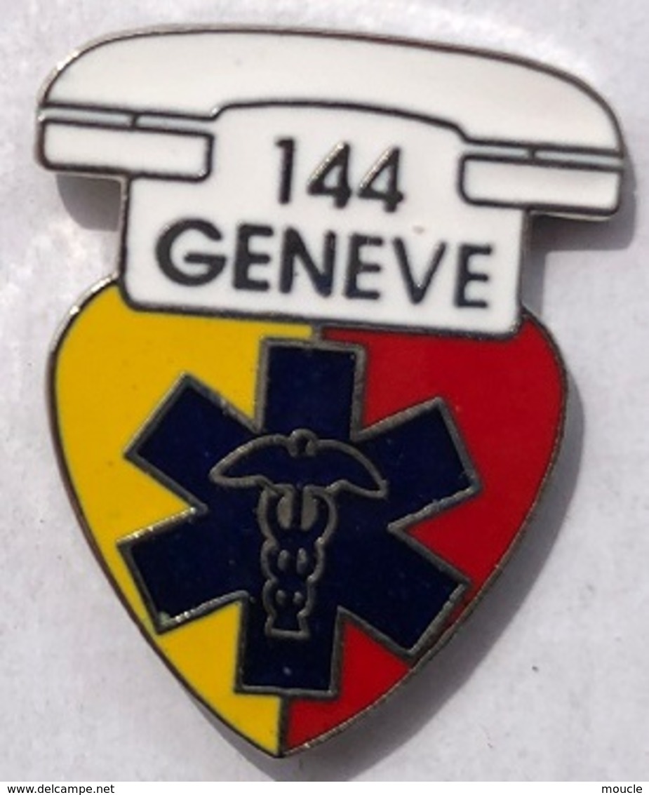 144 GENEVE - AMBULANCE - TELEPHONE - PHONE - COEUR - GENF - GENEVA - GINEVRA - SWITZERLAND - SUISSE  -       (24) - Geneeskunde