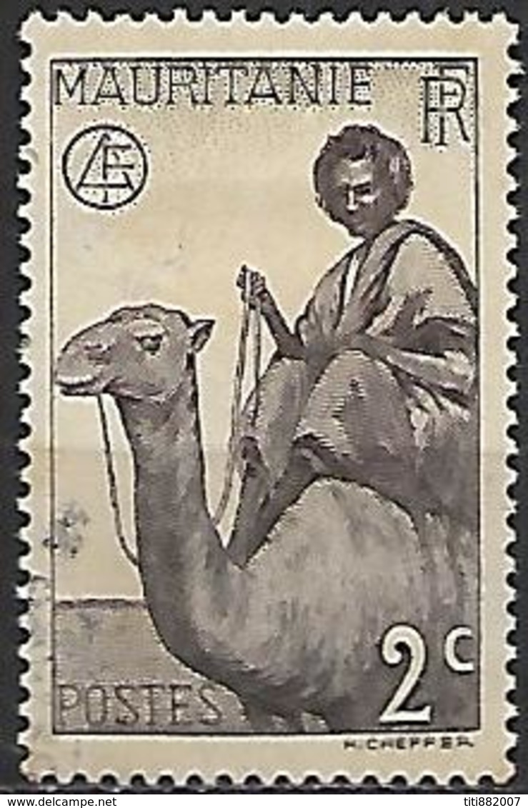 MAURITANIE    -    1938 .  Y&T N° 73 Oblitéré. - Used Stamps