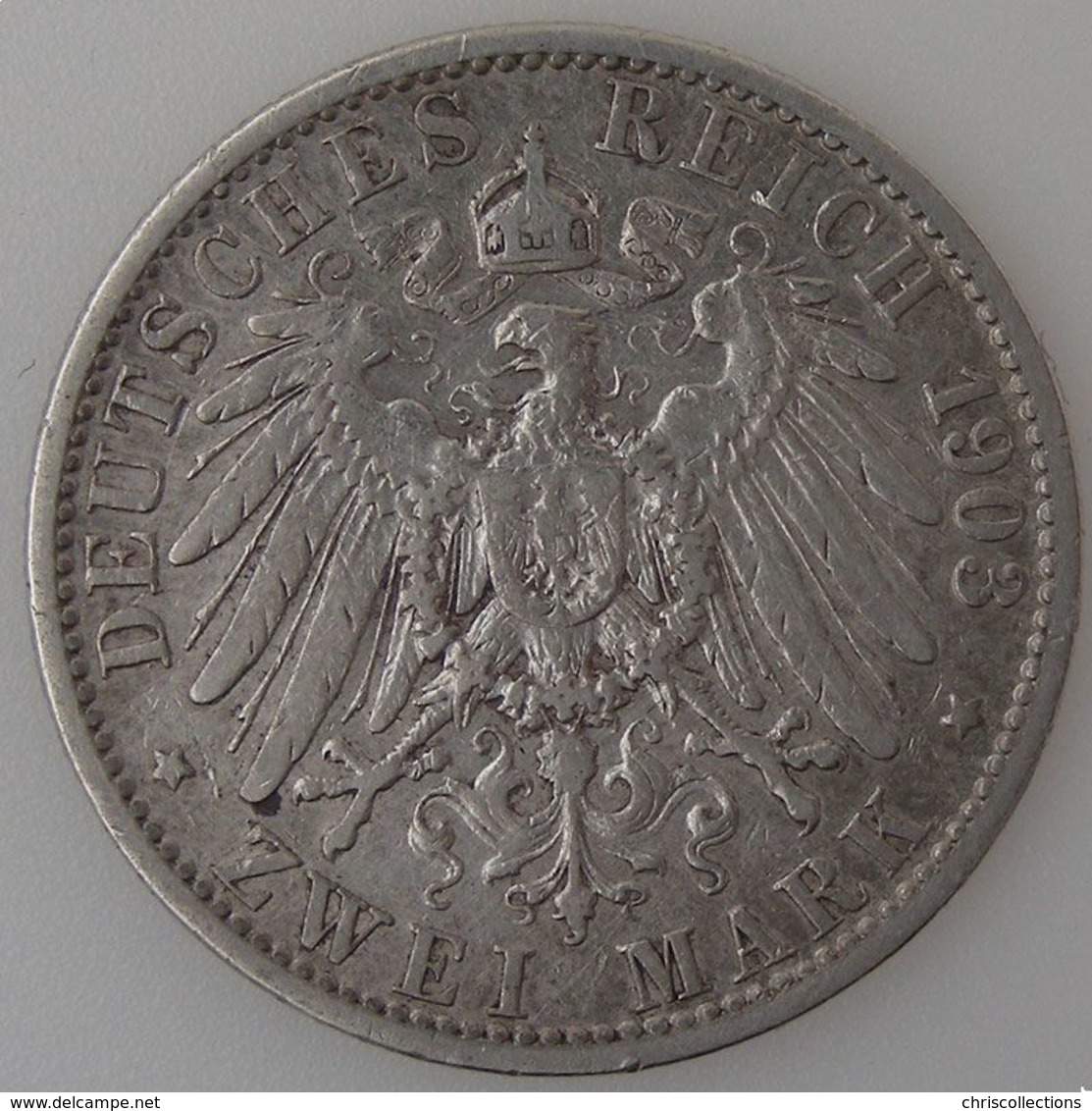 Allemagne, Preussen, 2 Mark 1903 A, TB, KM#522 - 2, 3 & 5 Mark Argent