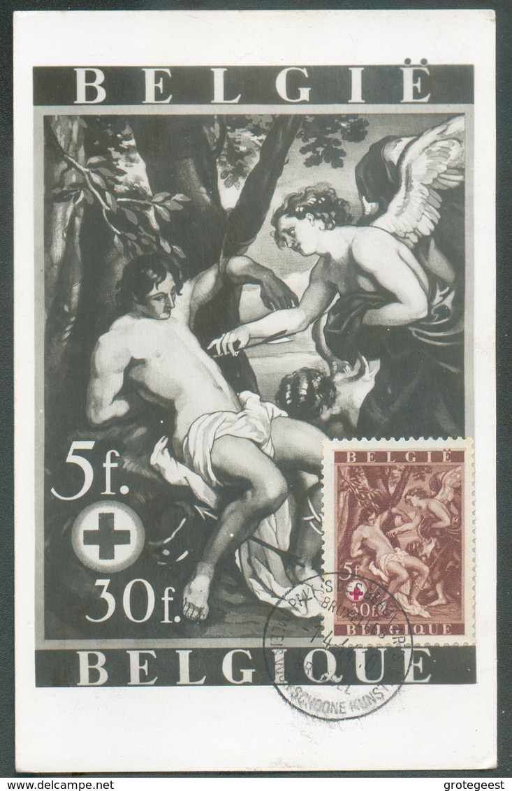 Série De 5 C.Maximum CROIX-ROUGE Peintre VAN DYCK ... Peintures Diverses - 15540 - 1934-1951