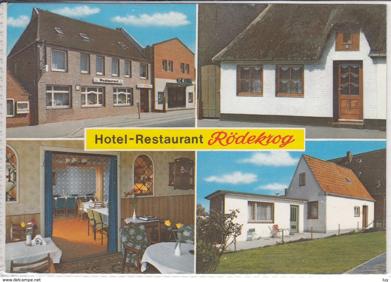 2250 HUSUM - Hotel - Restaurant RÖDEKROG Mehrfachansicht,  1977 - Husum