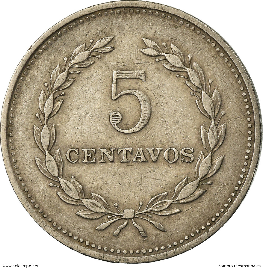 Monnaie, El Salvador, 5 Centavos, 1975, TTB, Copper-Nickel Clad Steel, KM:149 - Salvador