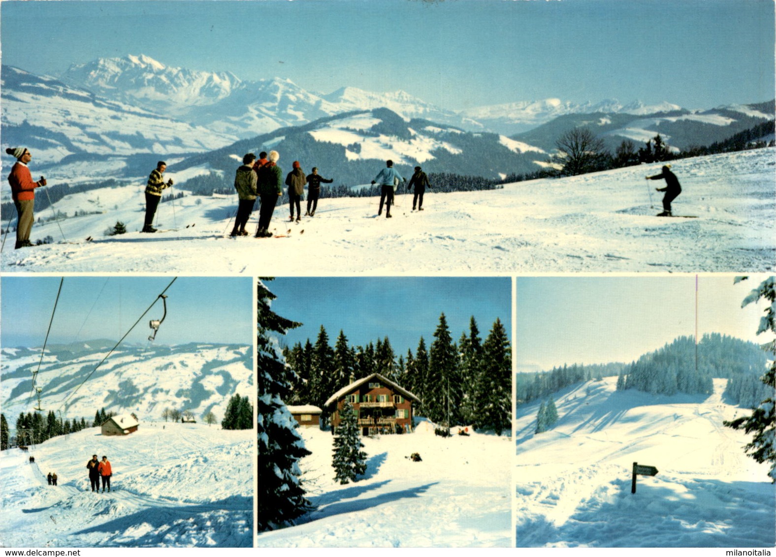 Skigebiet "Tanzboden" Bei Ebnat-Kappel SG Im Toggenburg - 4 Bilder (34006) (b) - Ebnat-Kappel