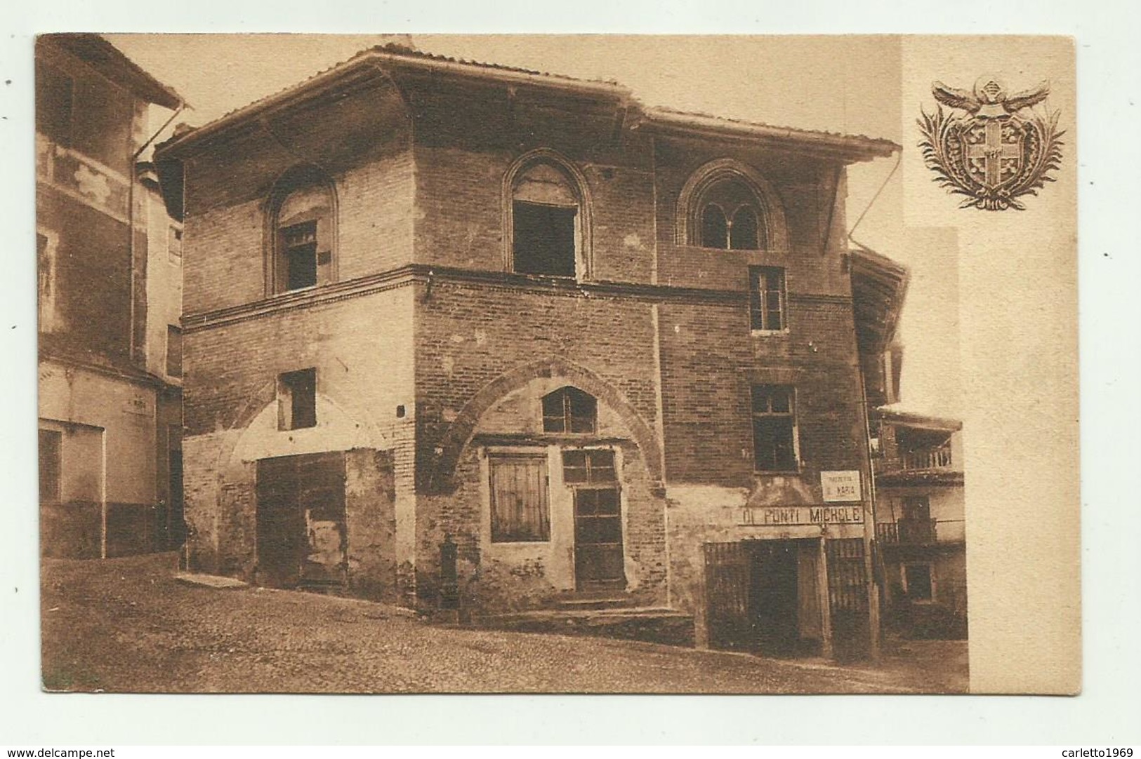 AVIGLIANA ARTISTICA E STORICA - CASA DEL SEC. XV NELLA PIAZZETTA SANTA MARIA - NV FP - Panoramische Zichten, Meerdere Zichten