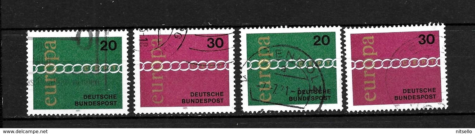 LOTE 2055 /// ALEMANIA FEDERAL  YVERT Nº: 538/539  CATALOG/COTE: 0,80€   ¡¡¡ OFERTA - LIQUIDATION !!! JE LIQUIDE !!! - 1970