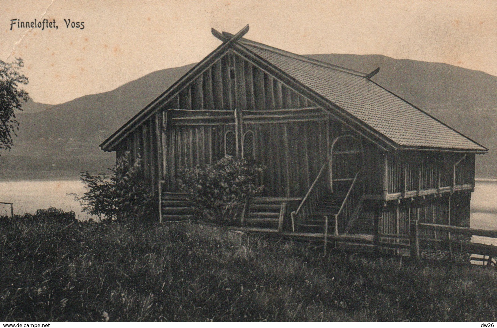 Finnesloftet Voss (Farm Finne Norway, Norvège) Carte Non Circulée - Norwegen