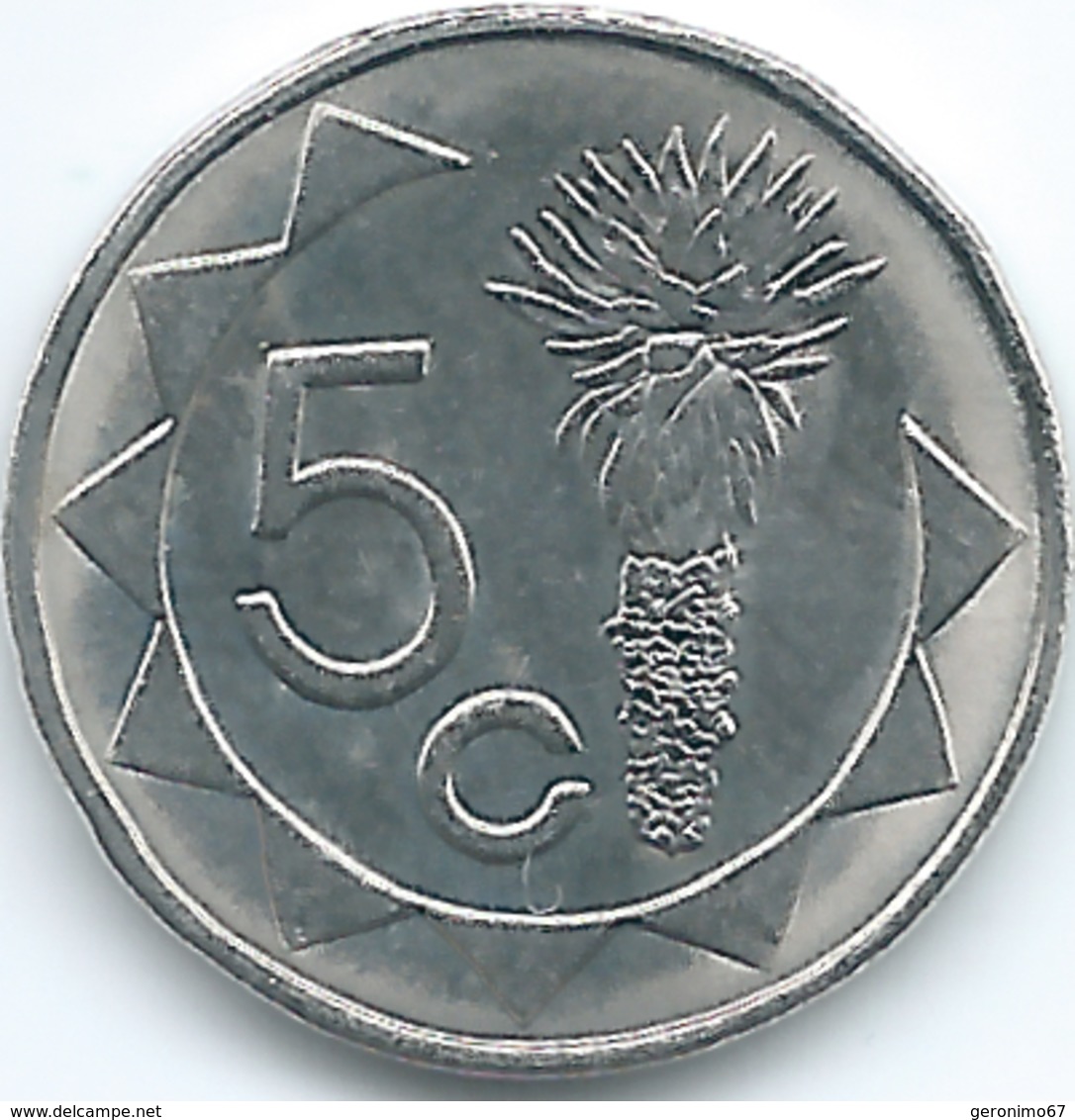 Namibia - 2002 - 5 Cents - KM1 - Namibië