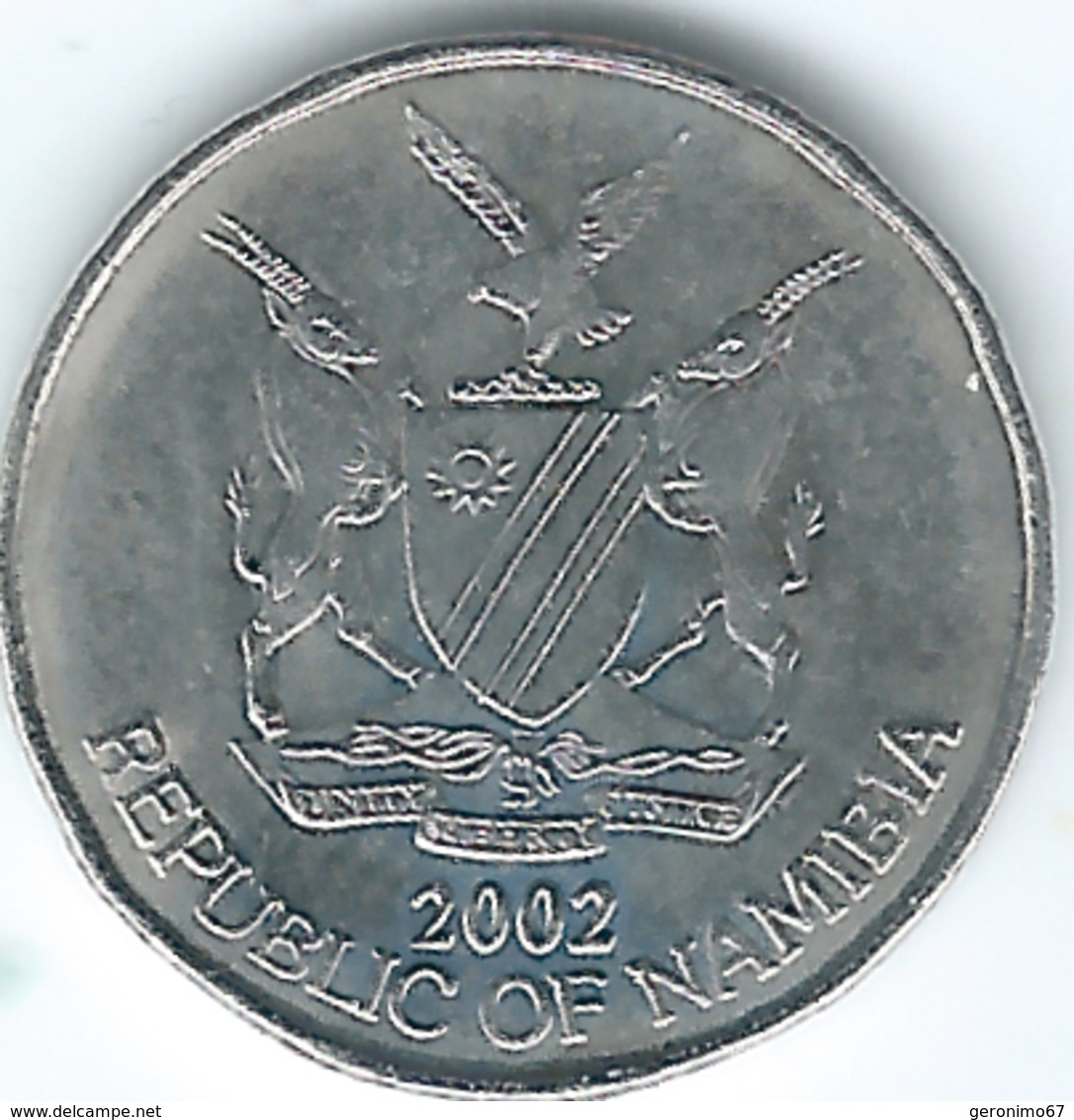 Namibia - 2002 - 5 Cents - KM1 - Namibië