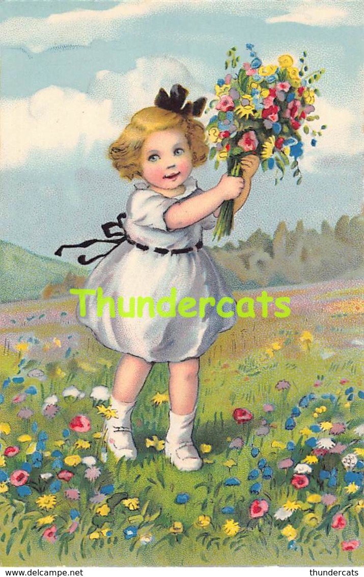 CPA ILLUSTRATEUR DESSIN ENFANT ARTIST SIGNED DRAWN CARD CHILD  FRITZ BAUMGARTEN MEISSNER - Baumgarten, F.