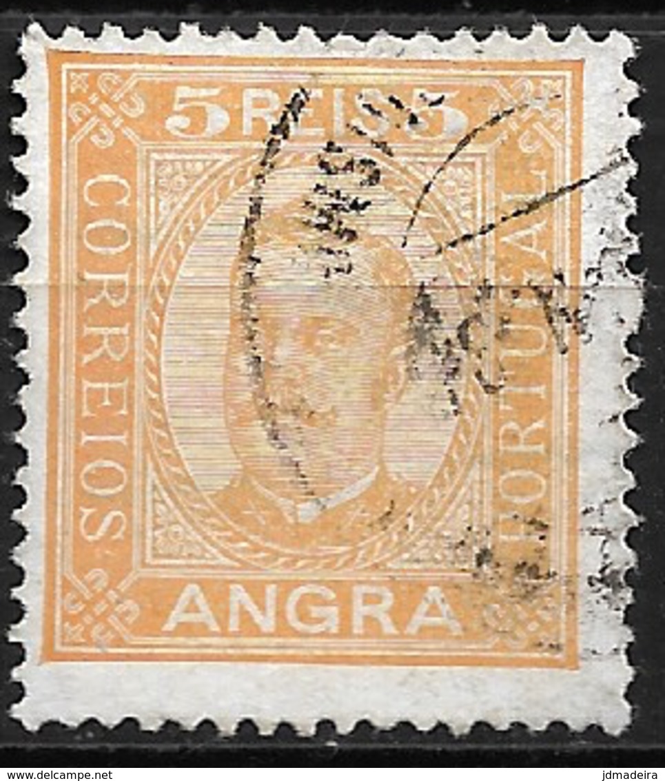 Angra – 1892 King Carlos 5 Réis - Angra