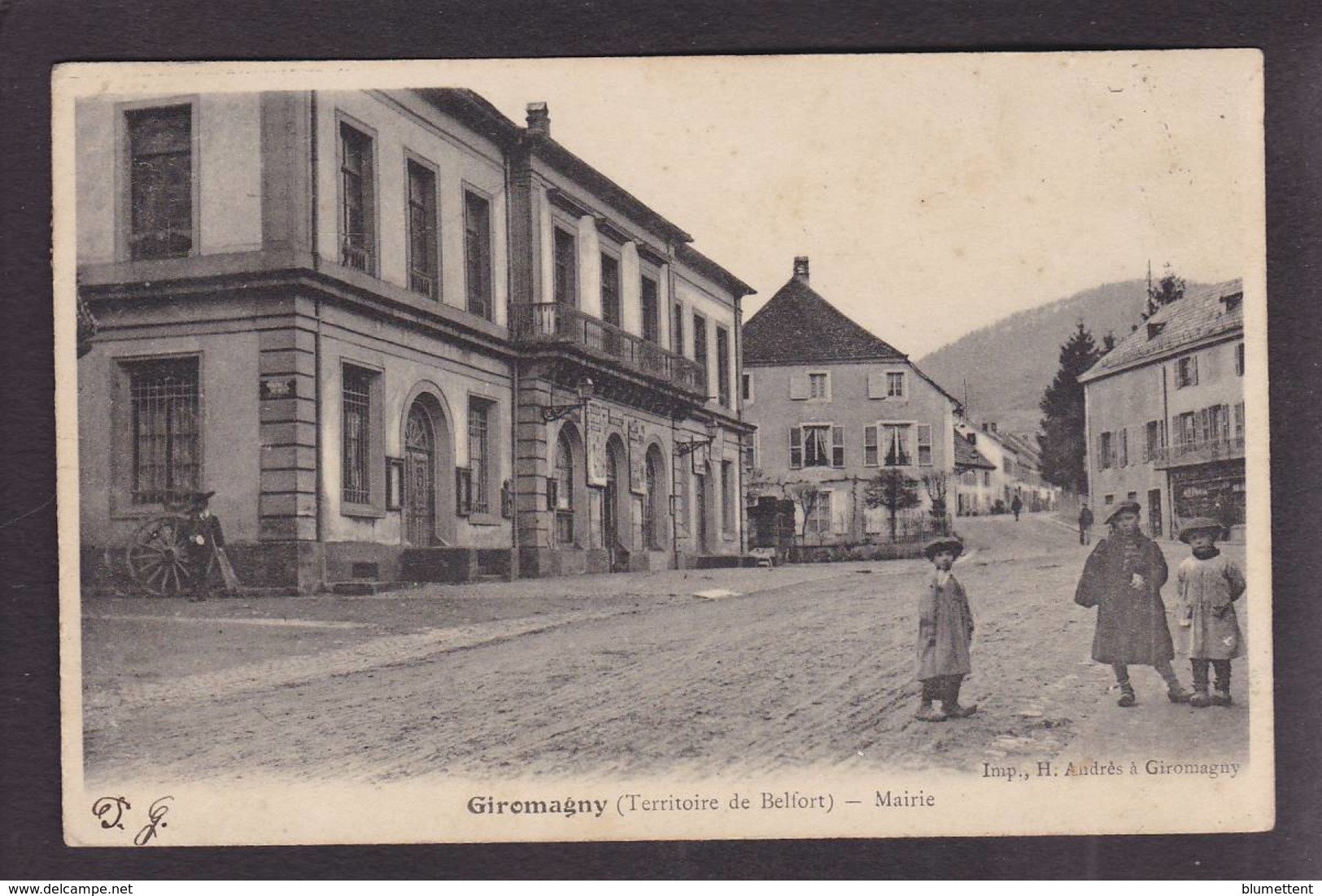 CPA Territoire De Belfort 90 Giromagny Circulé - Giromagny