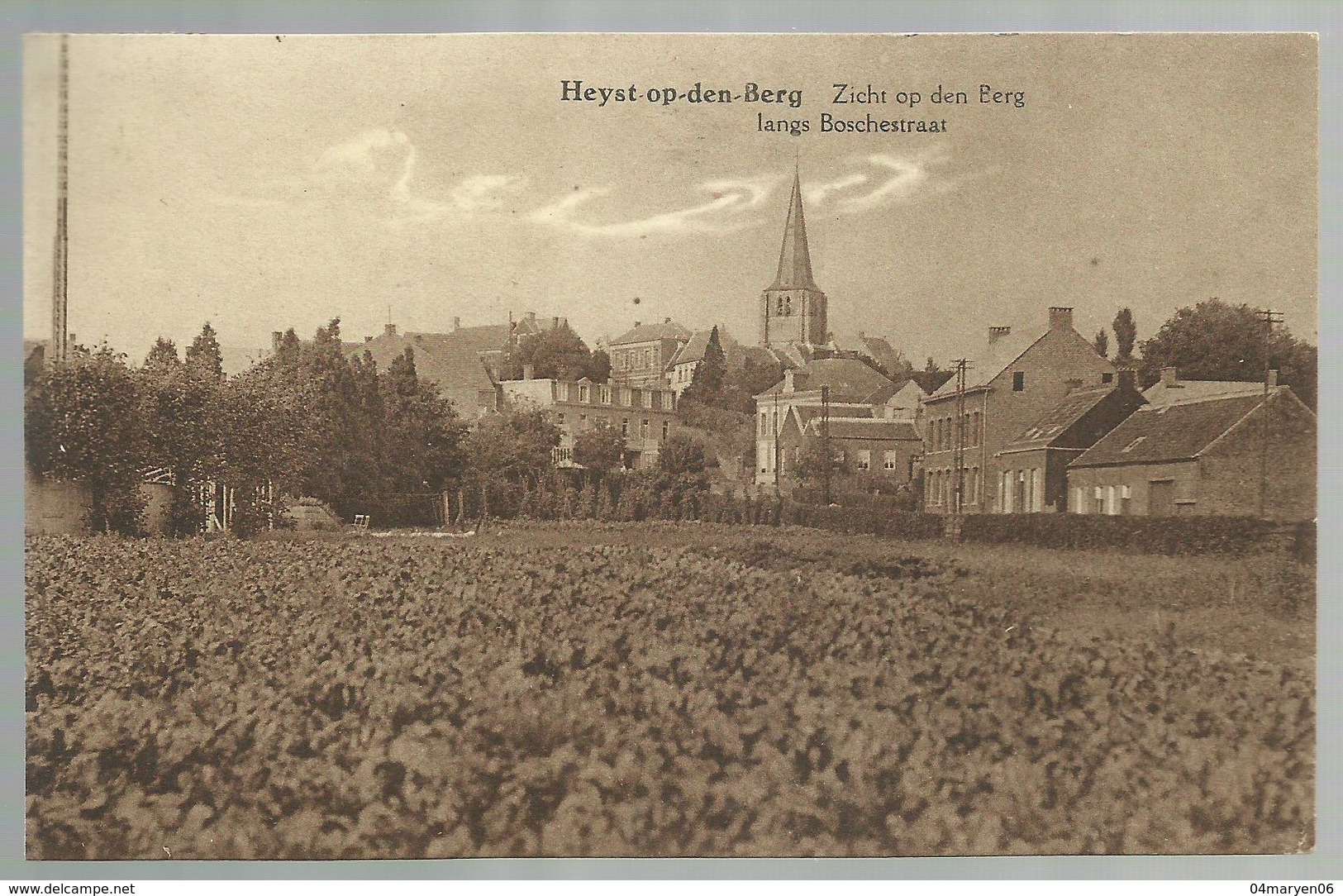 **  Heyst - Op - Den - Berg  **  -  Zicht Op Den Berg Langs Boschestraat - Heist-op-den-Berg