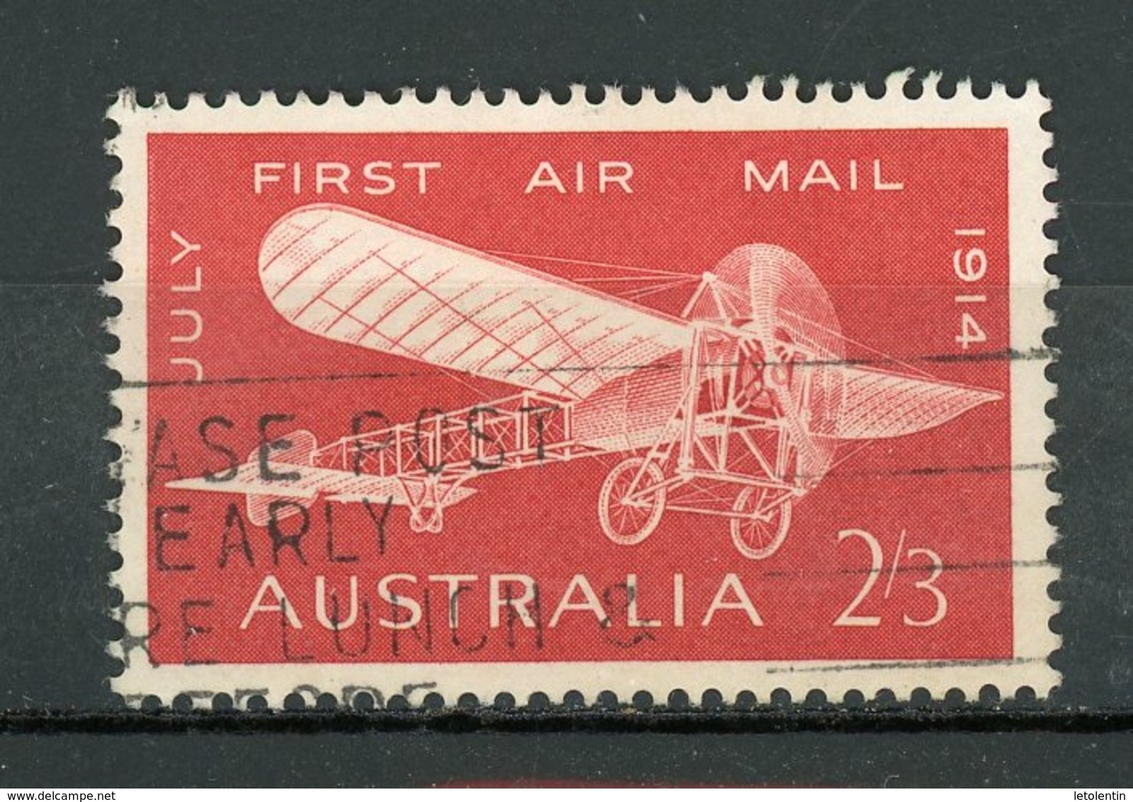 AUSTRALIE - POSTE AERIENNE N° Yvert 13 Obli. - Usati