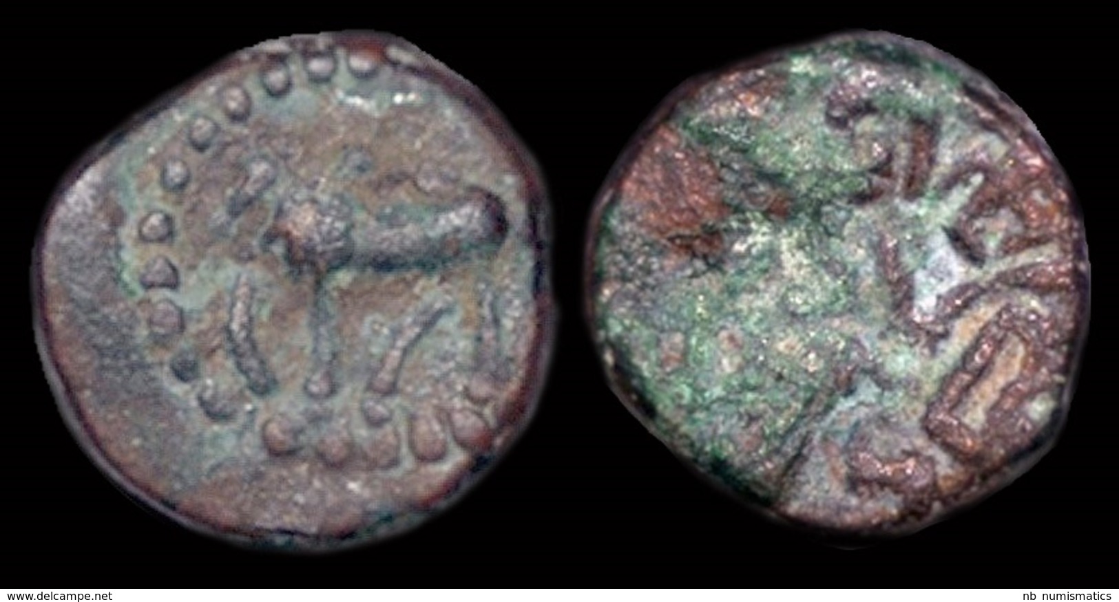 India Nagas Of Narwa Ganapati Naga AE 1/4 Kakini - Indisch