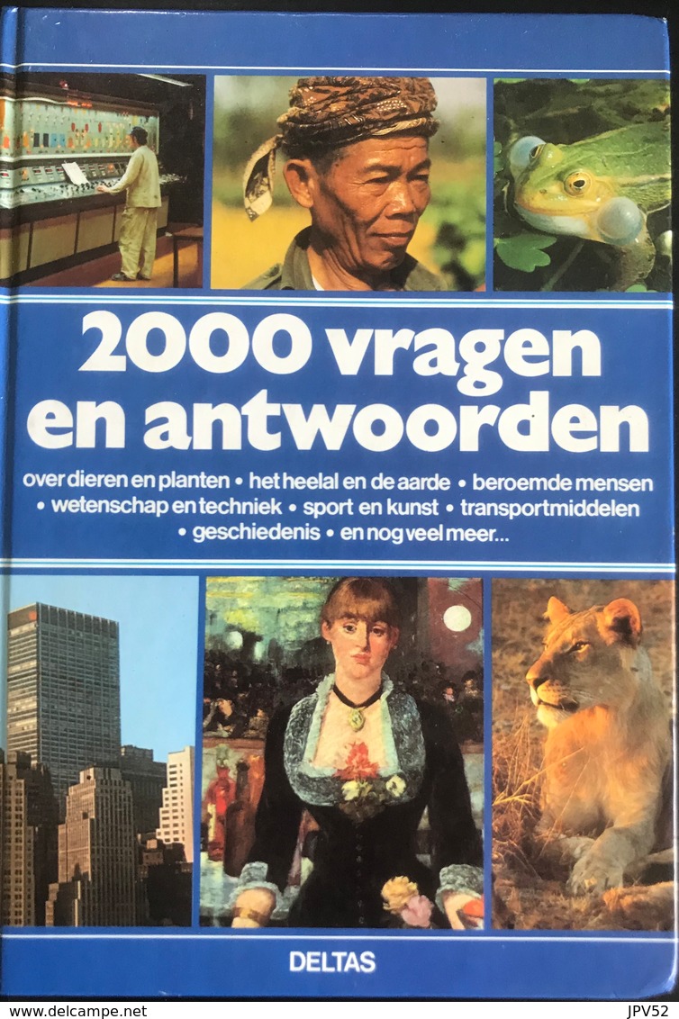 (193) 2000 Vragen En Antwoorden - Emmanuel De Vocht - Deltas - 317p. - Encyclopédies