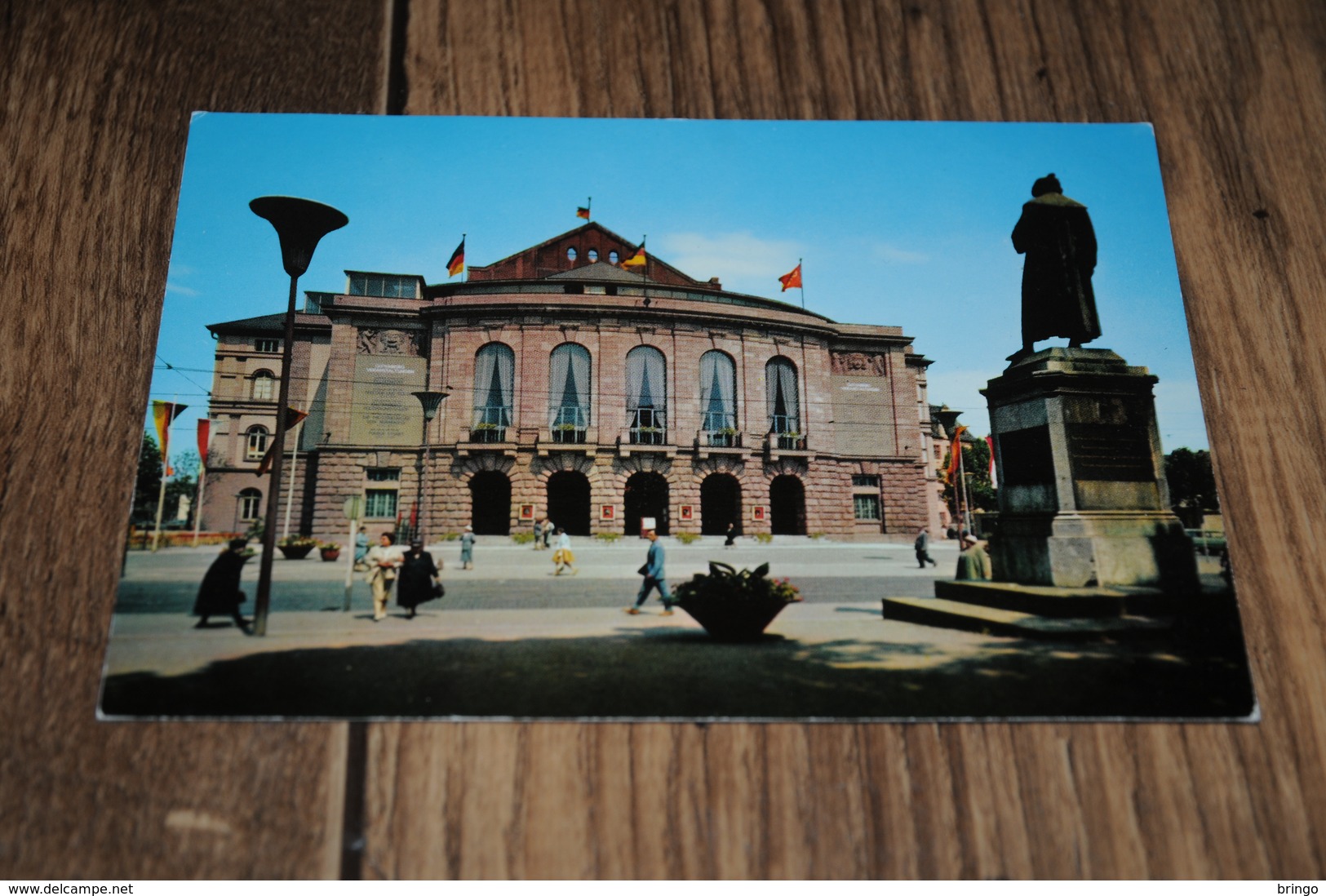 12382         Mainz Stadttheater Und Gutenberg Denkmal - Lüneburger Heide