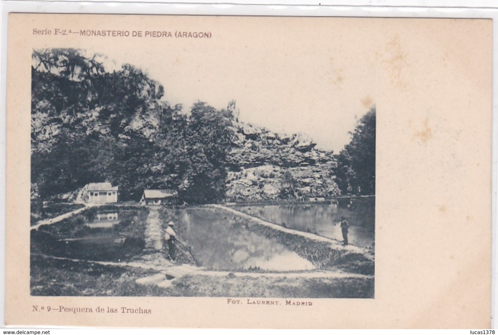 MONASTERIO DE PIEDRA / PESQUERA DE LA TRUCHAS/ RARE - Zaragoza