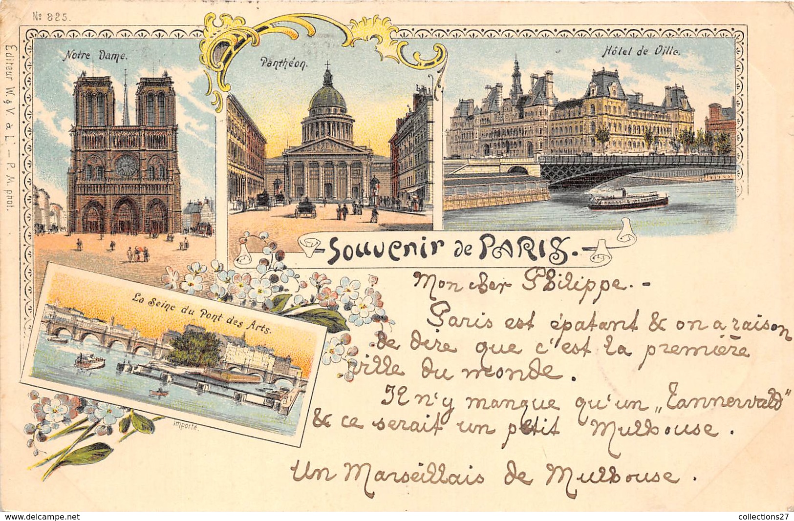 PARIS-SOUVENIR DE PARIS - Sonstige & Ohne Zuordnung