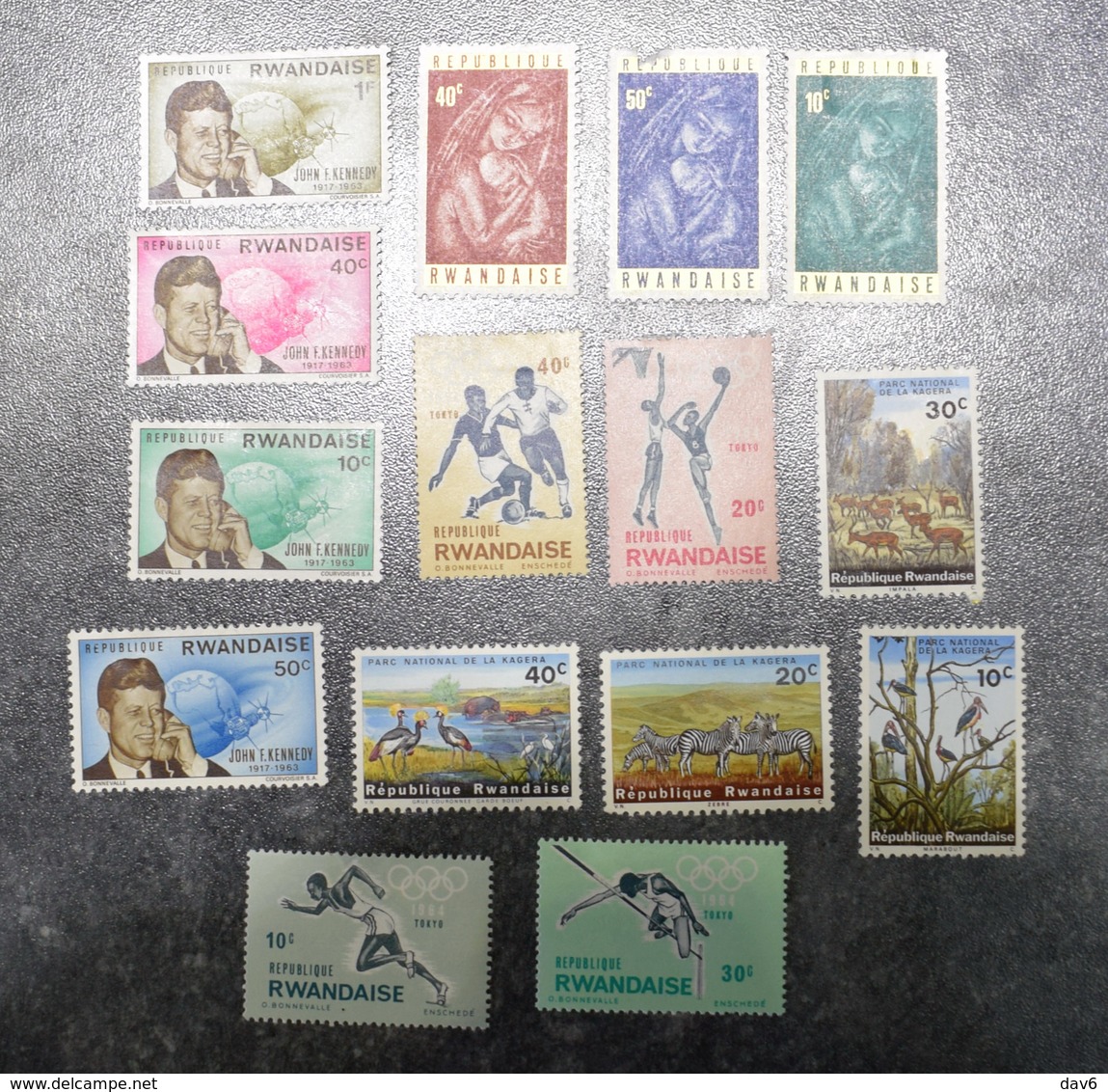 RWANDAISE STAMPS  Coms    ~~L@@K~~ - Collections