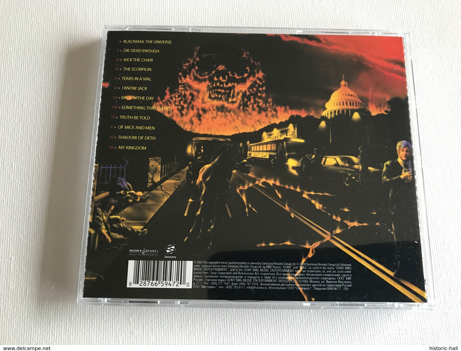 MEGADETH The System Has Failed CD RUSSIE - Hard Rock En Metal