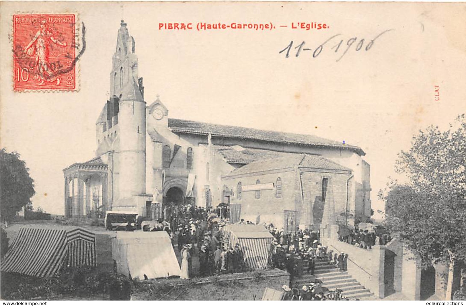 Pibrac           31           L 'Eglise.   Pèlerinage                (Voir Scan) - Pibrac