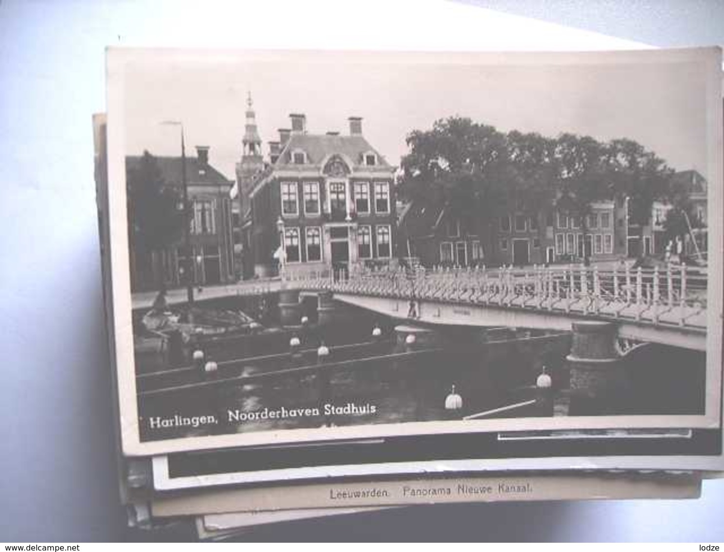 Nederland Holland Pays Bas Harlingen Met Noorderhaven En Stadhuis - Harlingen