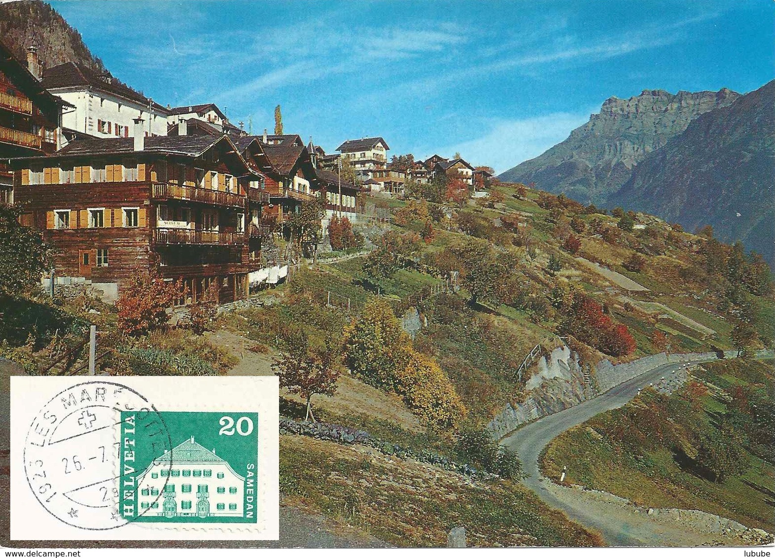 Les Granges Sur Salvan - Village             Ca. 1970 - Granges