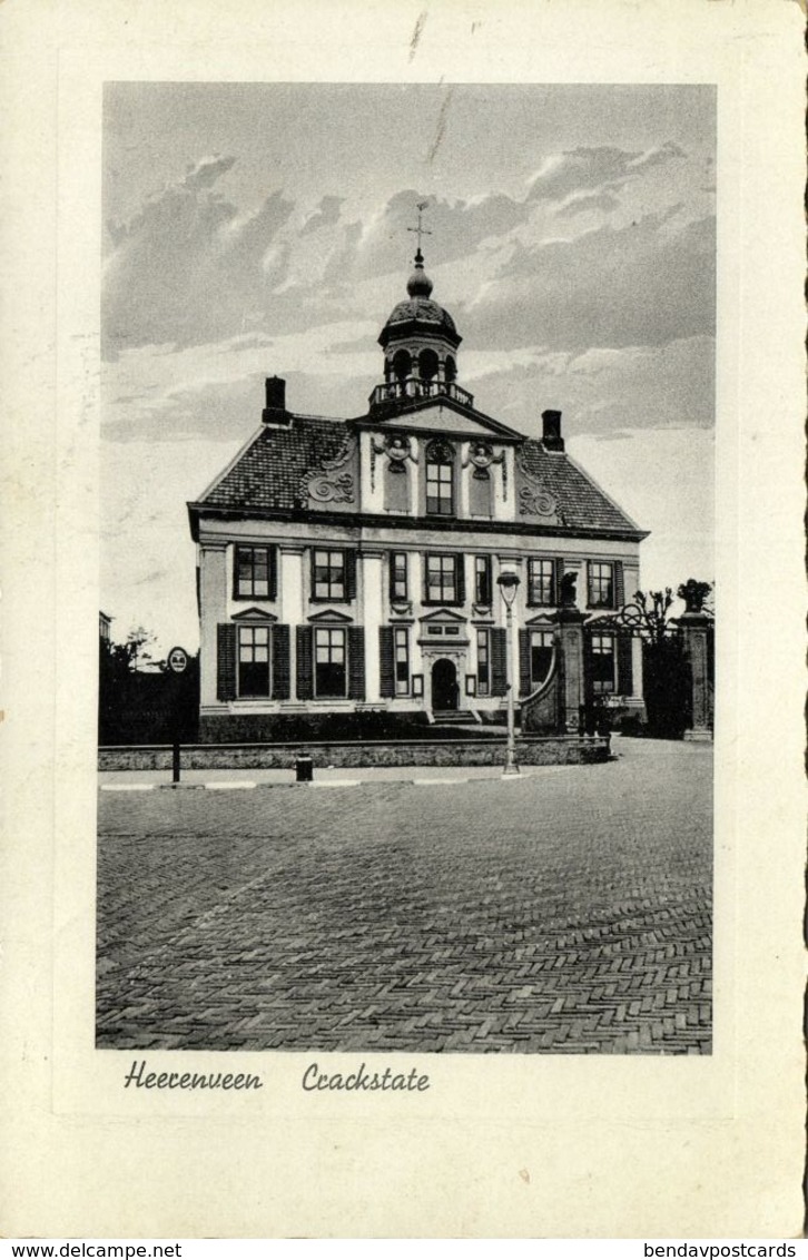 Nederland, HEERENVEEN, Crackstate (1941) Ansichtkaart - Heerenveen