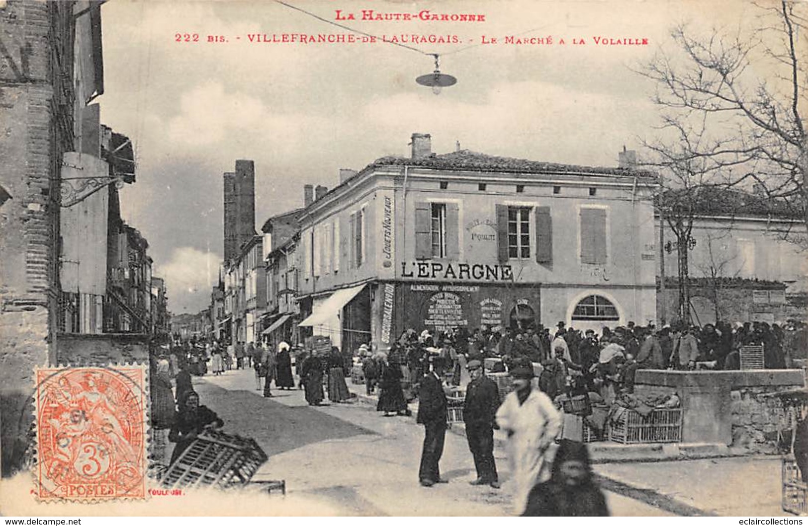 Villefranche De Lauragais          31     Le Marché A La Volaille                  (Voir Scan) - Andere & Zonder Classificatie