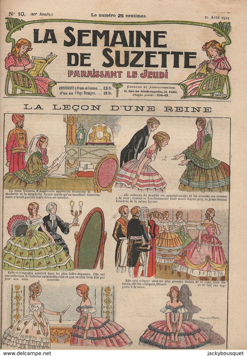 La Semaine De Suzette -  N°3 Avril 1924 - La Semaine De Suzette