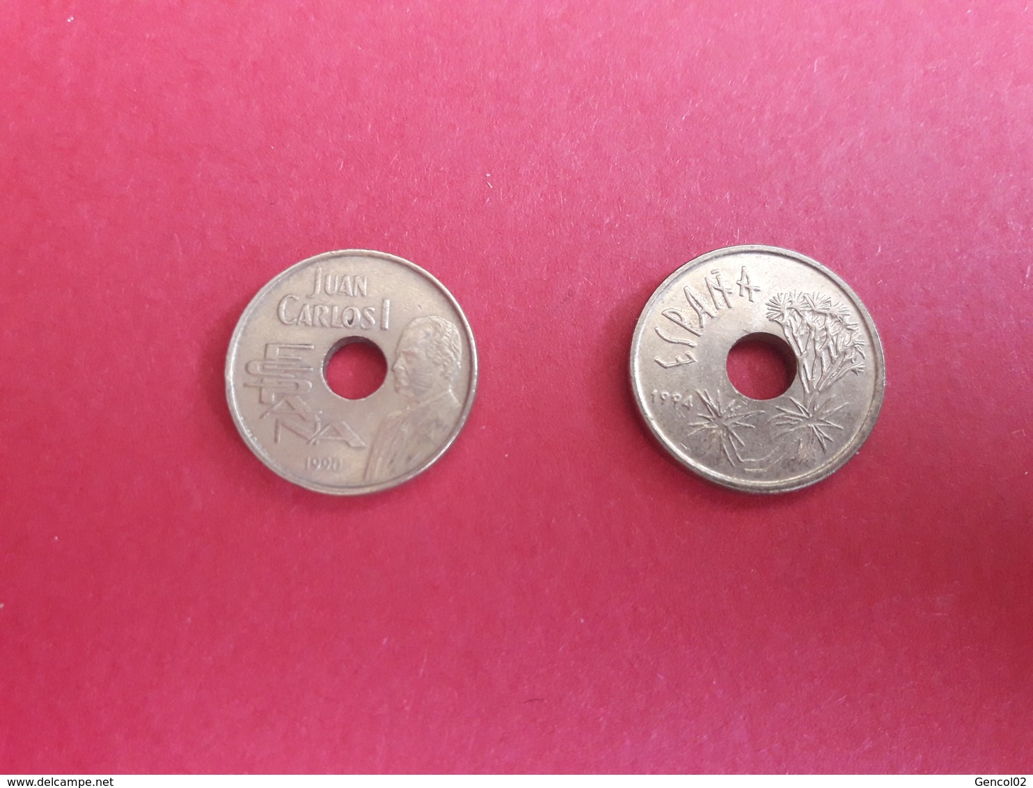 25 Ptas 1990, 1994 -  Monnaies De Nécessité