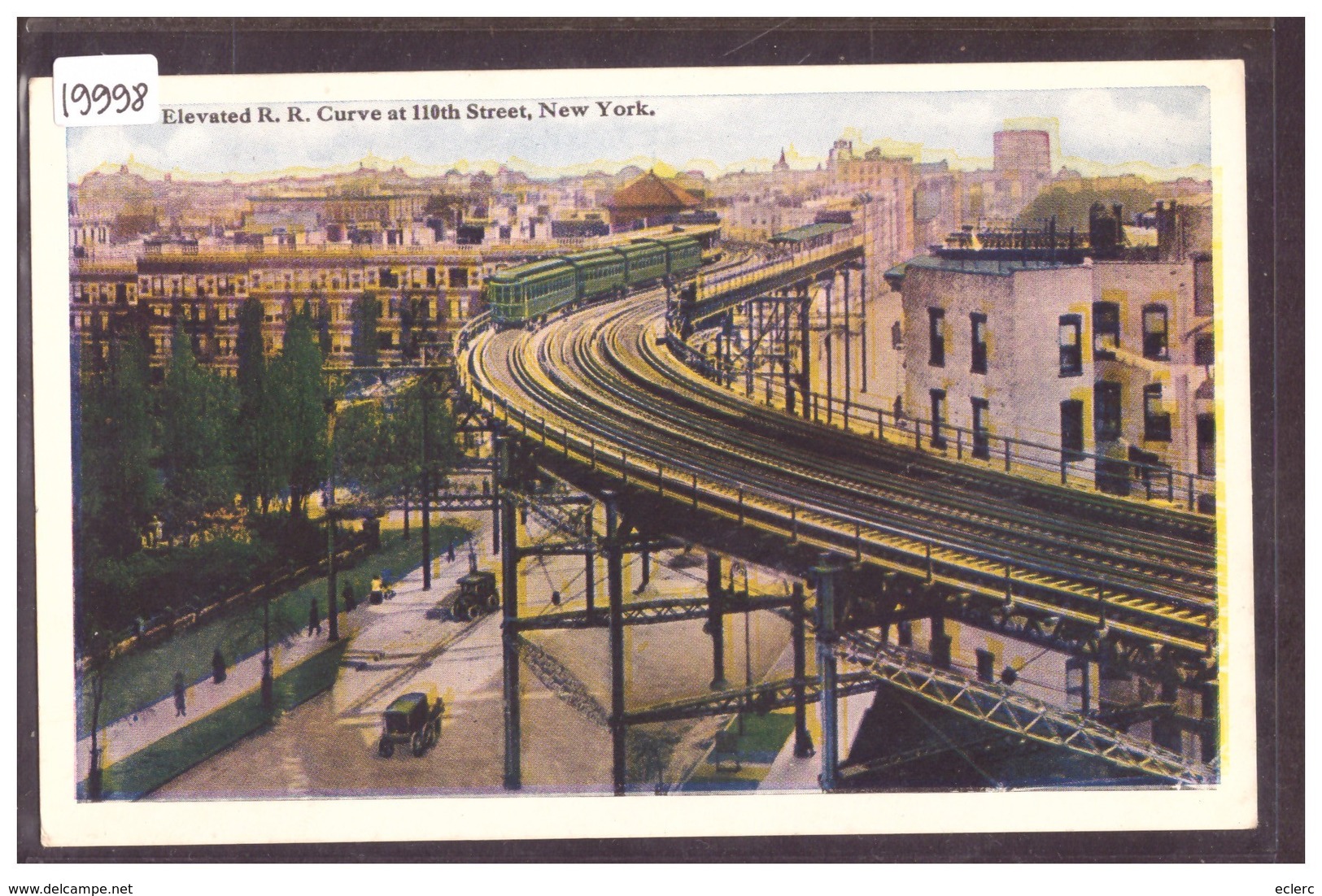 NEW YORK - ELEVATED RAILWAY - TB - Transportes