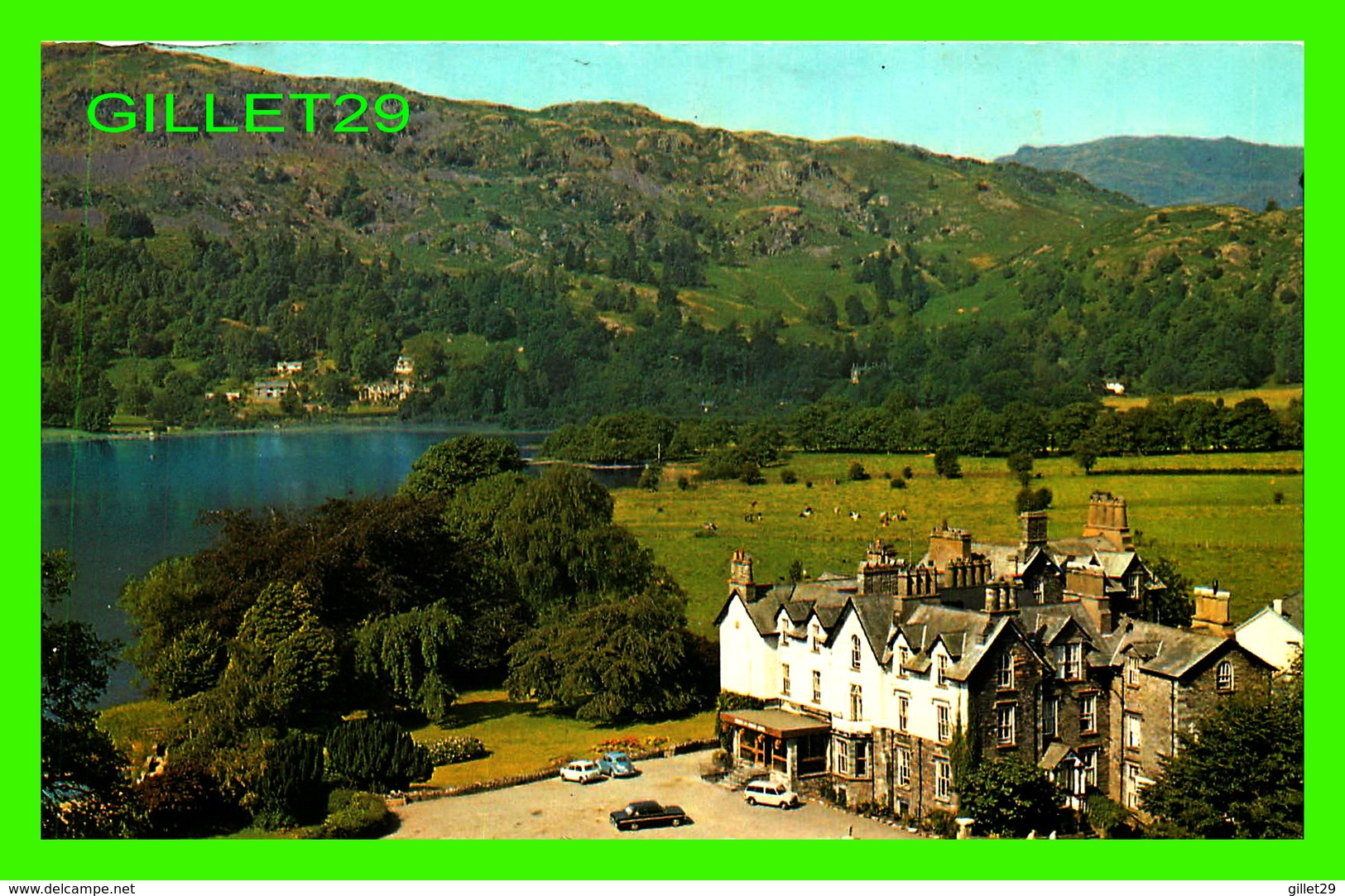 GRASMERE, UK - PRINCE OF WALES HOTEL - TRAVEL IN 1977 - SANDERSON & DIXON - - Grasmere