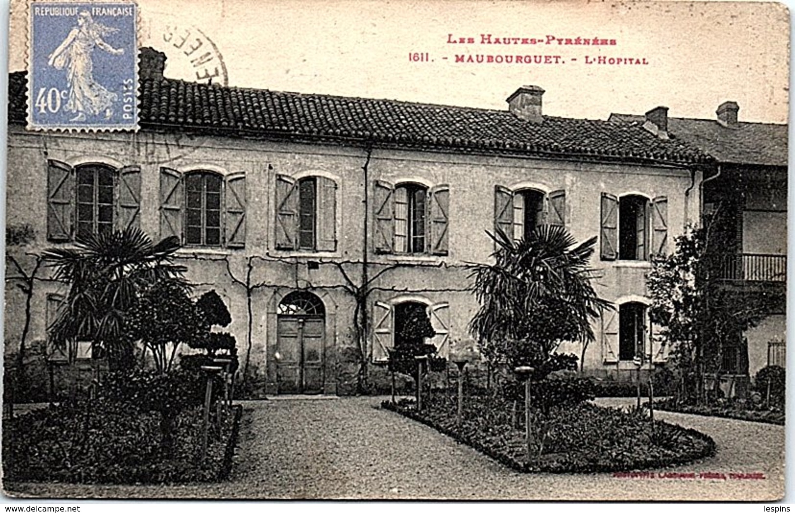 65 - MAUBOURGUET - L'hôpital - Maubourguet