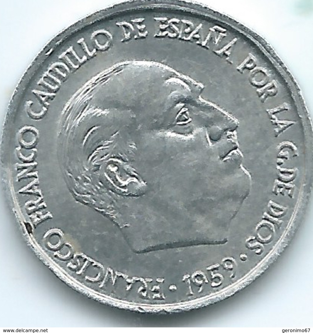 Spain - Regency - 1959 - 10 Centimos - KM790 - Collections