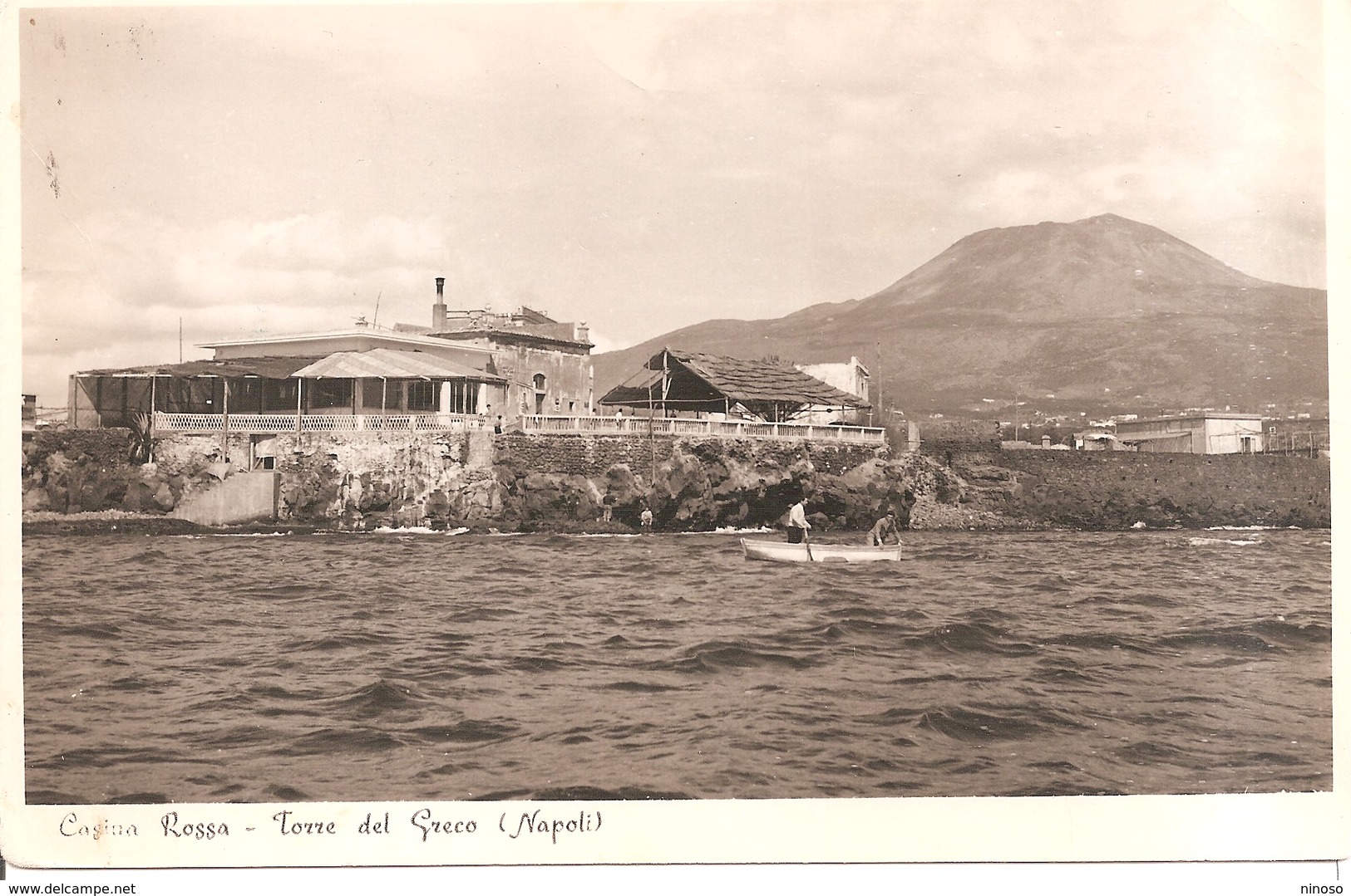 NAPOLI  TORRE DEL GRECO   CASINA ROSSA ( RISTORANTE ) - Torre Del Greco