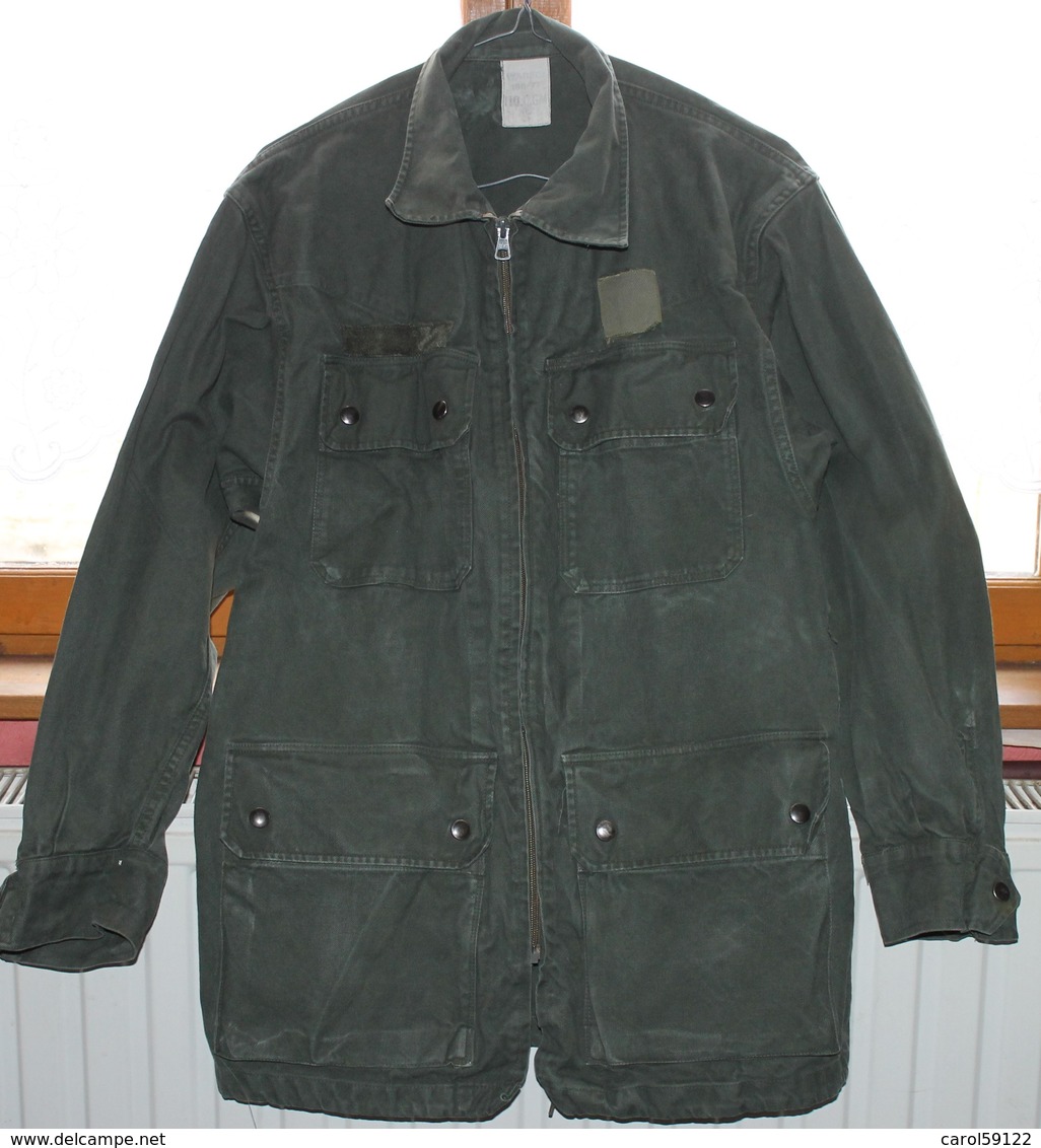 Veste Treillis Toile Verte T 166/77 - Uniforms