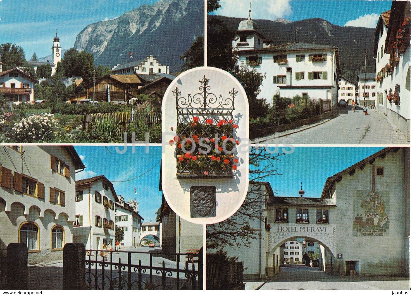 Andeer Im Schams - Hotel Fravi - Multiview - 1989 - Switzerland - Unused - Andeer