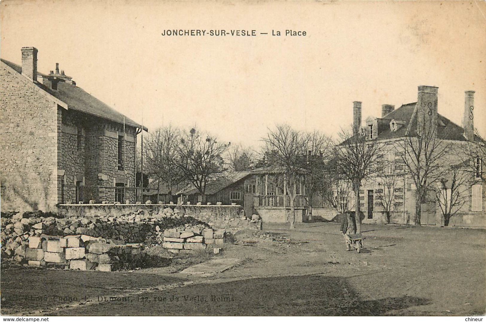 JONCHERY SUR VESLE LA GARE EXTERIEURE - Jonchery-sur-Vesle