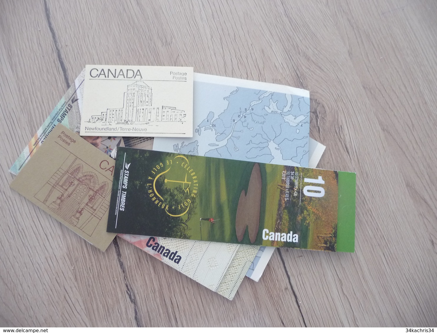 Canada Lots 10 Carnets TP Anciens - Autres & Non Classés