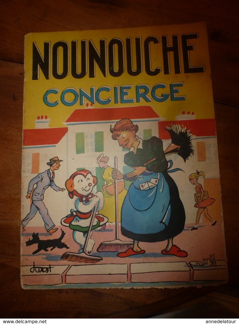 1954 NOUNOUCHE Concierge,   Texte Et Dessins De DURST - Sammlungen