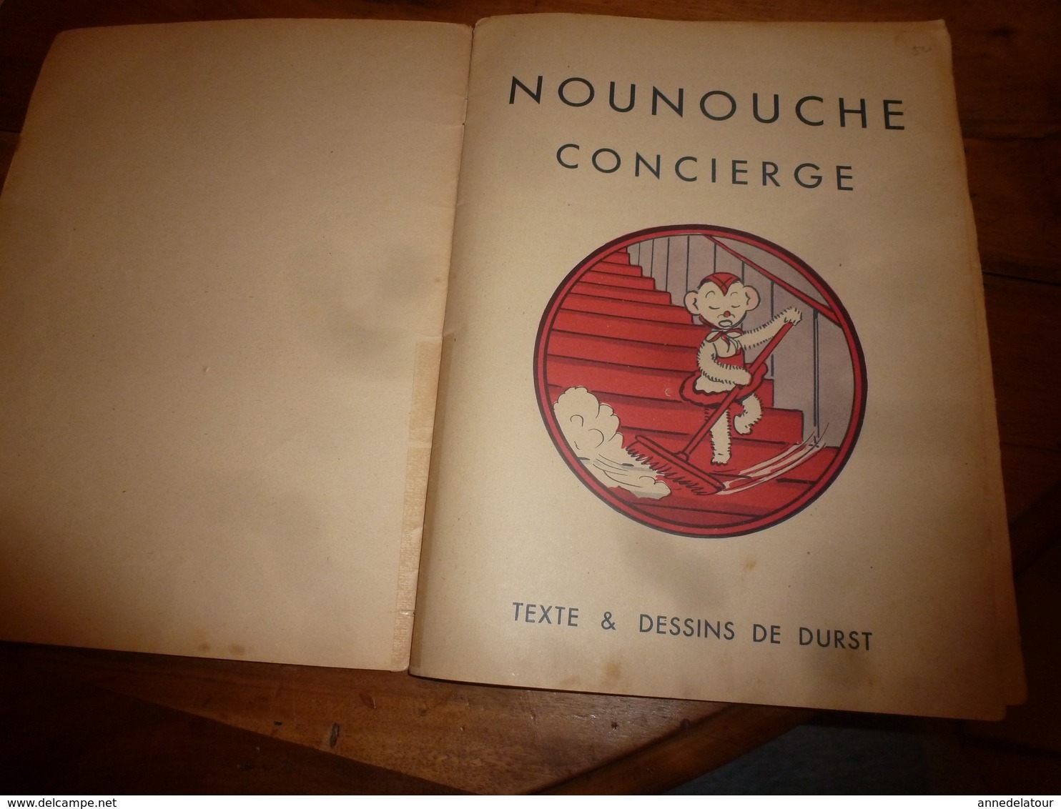 1954 NOUNOUCHE Concierge,   Texte Et Dessins De DURST - Sammlungen