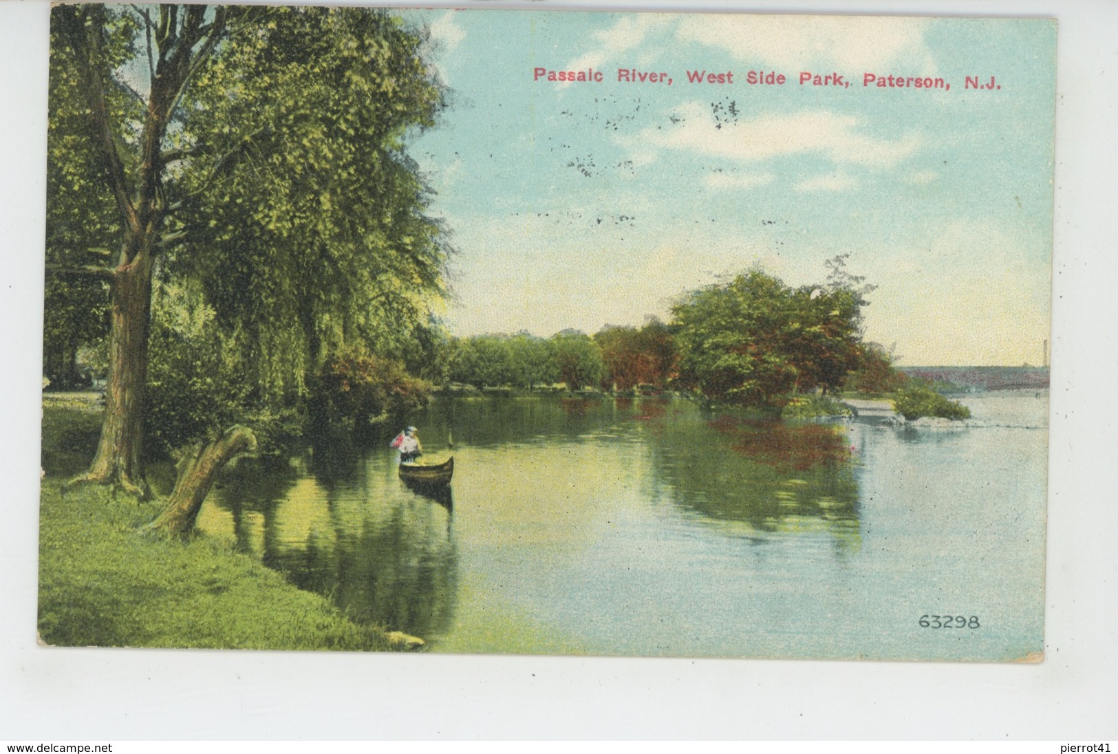 U.S.A. - NEW JERSEY - PATERSON - Passaic River, West Side Park - Paterson